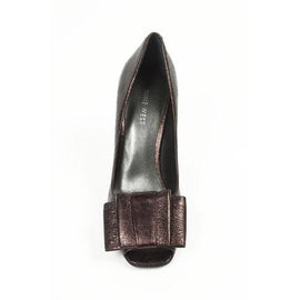 Bronze 9.5 US - 41 EUR Nine West Womens Pump Open Toe NWSARNO BRONZE