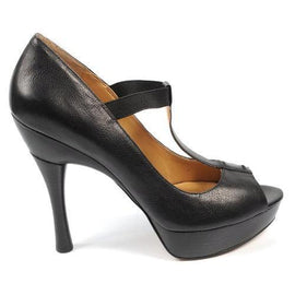 Black 9.5 US - 41 EUR Nine West Womens Pump Open Toe NWGLAMOROUS BLACK MULT