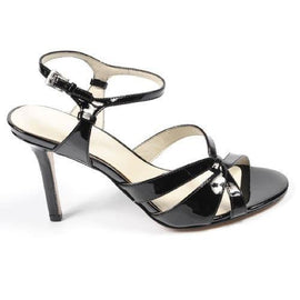 Black 10 US - 41.5 EUR Nine West Womens Ankle Strap Sandal NWYASAMIN BLACK