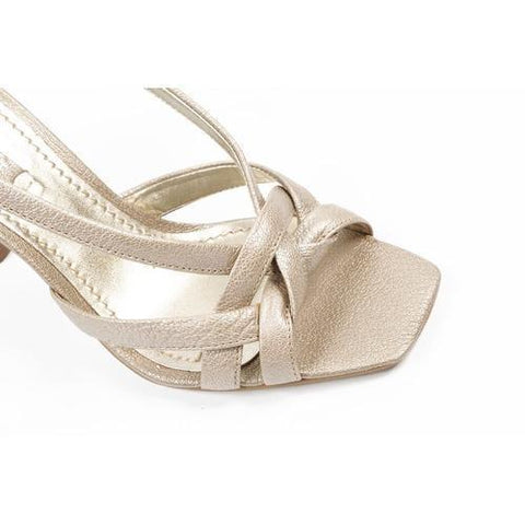 Silver 6.5 US - 37 EUR Nine West Womens Slingback Sandal NWKANELO SILVER