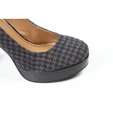 Multicolor 5.5 US - 36 EUR Nine West Womens Pump NWAMPLE DK GREY MU