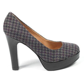Multicolor 5.5 US - 36 EUR Nine West Womens Pump NWAMPLE DK GREY MU