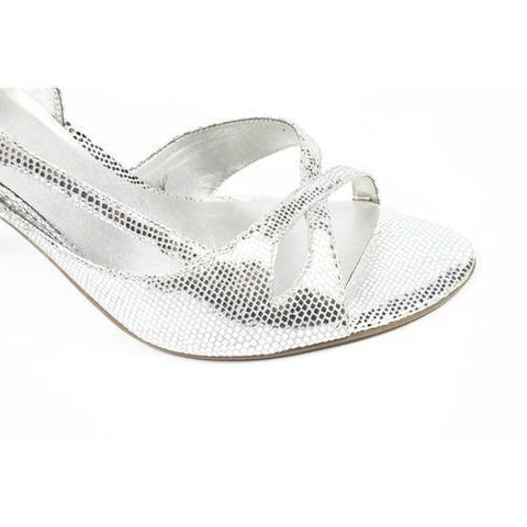 Silver 5 US - 35.5 EUR Nine West Womens Slingback Sandal NWARGENT SILVER