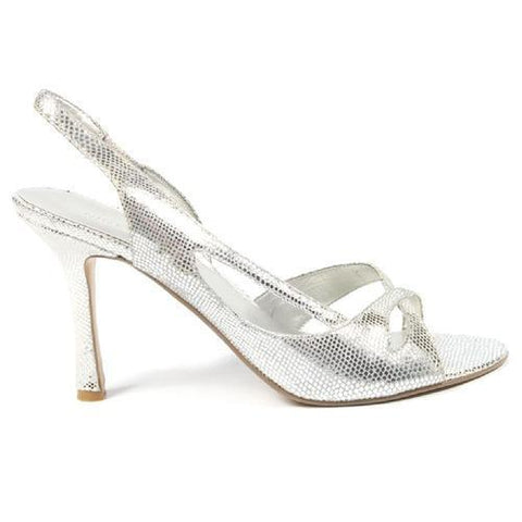 Silver 5 US - 35.5 EUR Nine West Womens Slingback Sandal NWARGENT SILVER