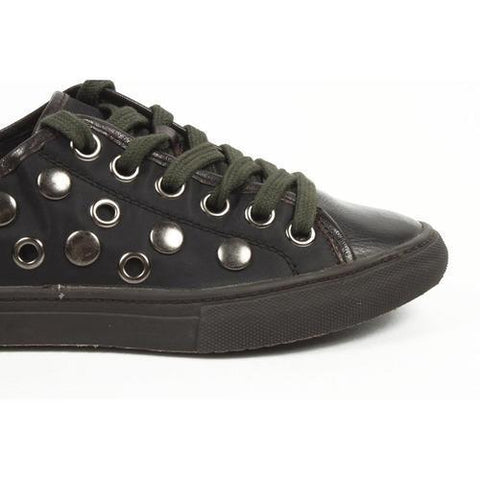 Multicolor 5.5 US - 36 EUR Nine West Womens Sneaker NWASPIRA BLK DK BRN