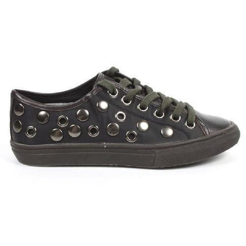 Multicolor 6 US - 36.5 EUR Nine West Womens Sneaker NWASPIRA BLK DK BRN