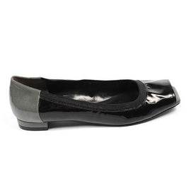Black 5 US - 35.5 EUR Nine West Womens Heeled Ballerina Open Toe NWRANISE BLK MEGYMULT