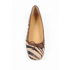 Beige 10 US - 41.5 EUR Nine West Womens Ballerina NWLOREDANA NATCOMBO DKB