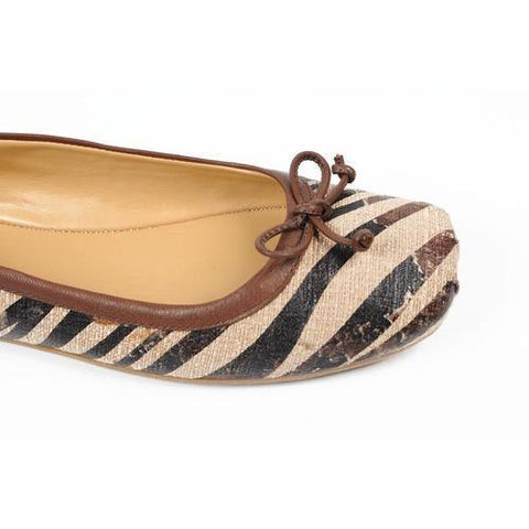 Beige 10 US - 41.5 EUR Nine West Womens Ballerina NWLOREDANA NATCOMBO DKB