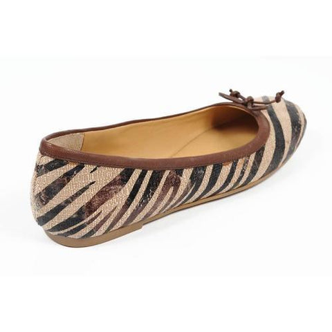 Beige 10 US - 41.5 EUR Nine West Womens Ballerina NWLOREDANA NATCOMBO DKB