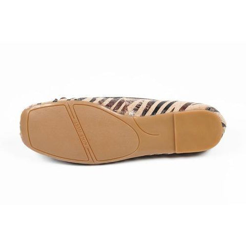 Beige 10 US - 41.5 EUR Nine West Womens Ballerina NWLOREDANA NATCOMBO DKB
