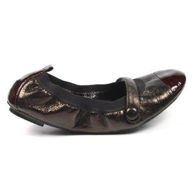 Bronze 6 US - 36.5 EUR Nine West Womens Ballerina NWDICKERT BRONZE MUL