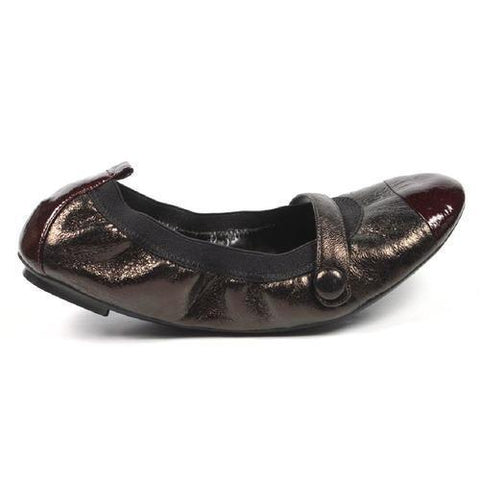 Bronze 6 US - 36.5 EUR Nine West Womens Ballerina NWDICKERT BRONZE MUL