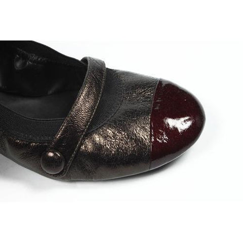 Bronze 6.5 US - 37 EUR Nine West Womens Ballerina NWDICKERT BRONZE MUL