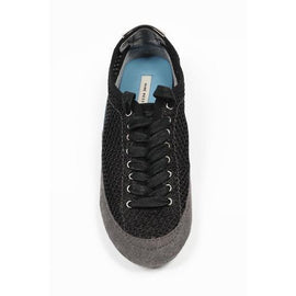 Black 6.5 US - 37 EUR Nine West Womens Lace Up Ballerina NWDANFORD BLACK MULT