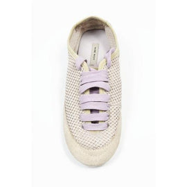 Beige 5.5 US - 36 EUR Nine West Womens Lace Up Ballerina NWDANFORD IVORY MULT