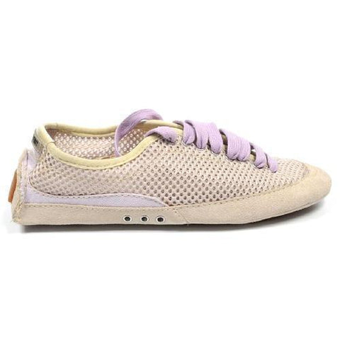 Beige 5.5 US - 36 EUR Nine West Womens Lace Up Ballerina NWDANFORD IVORY MULT