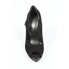 Dark Grey 8.5 US - 39 EUR Nine West Womens Pump Open Toe NWLUMINOUS DKGRY DKGY