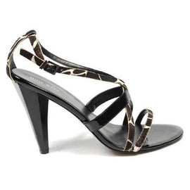 Multicolor 5.5 US - 36 EUR Nine West Womens Ankle Strap Sandal NWDOUBTS BLKIVORY BLK