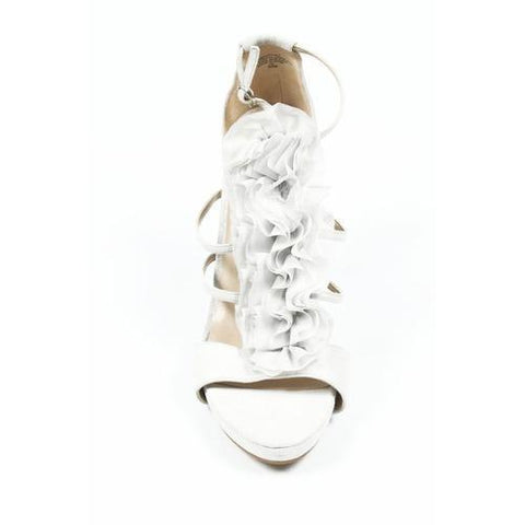 White 8.5 US - 39 EUR Nine West Womens Ankle Strap Sandal NWFAIRYTALE WHITE