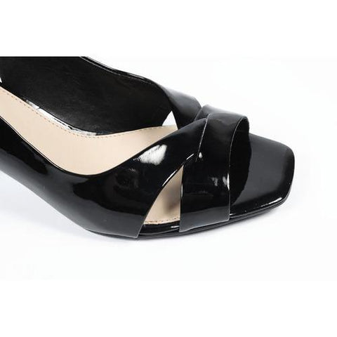 Black 6 US - 36.5 EUR Nine West Womens Slingback Sandal NWNILE BLACK