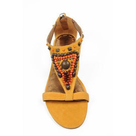 Yellow 5 US - 35.5 EUR Nine West Womens Sandal NWMEDALION MED YELLOW