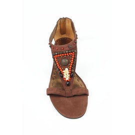 Brown 6.5 US - 37 EUR Nine West Womens Sandal NWMEDALION MEDIUM BRN
