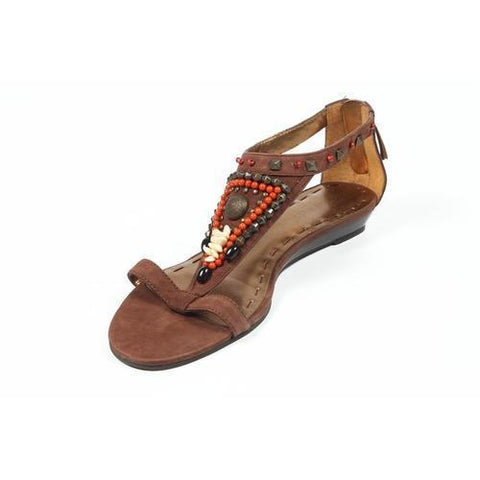 Brown 6.5 US - 37 EUR Nine West Womens Sandal NWMEDALION MEDIUM BRN