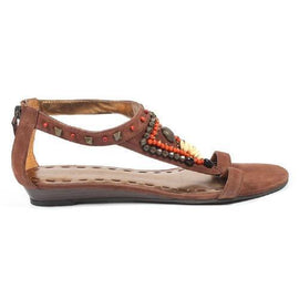 Brown 6.5 US - 37 EUR Nine West Womens Sandal NWMEDALION MEDIUM BRN