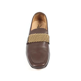 Brown 44 EUR - 11 US Yves Saint Laurent Mens Loafer