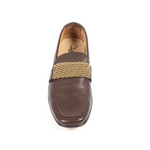 Brown 44 EUR - 11 US Yves Saint Laurent Mens Loafer