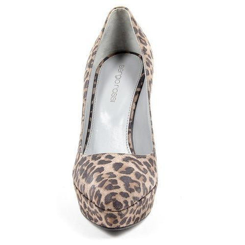 Brown 36.5 EUR - 6.5 US Sergio Rossi Womens Pump