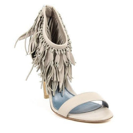 Beige 36.5 EUR - 6.5 US Sergio Rossi Womens Sandal
