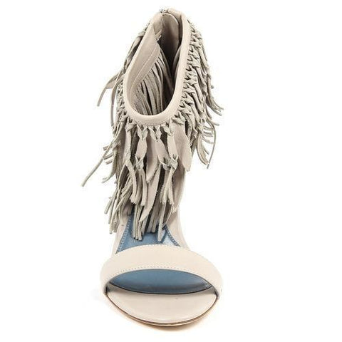 Beige 36.5 EUR - 6.5 US Sergio Rossi Womens Sandal