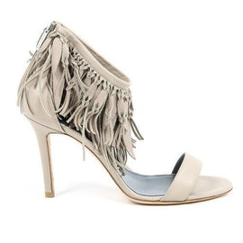 Beige 36.5 EUR - 6.5 US Sergio Rossi Womens Sandal