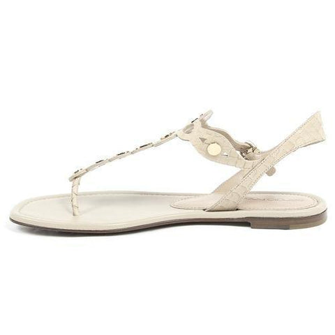 Beige 36.5 EUR - 6.5 US Sergio Rossi Womens Sandal