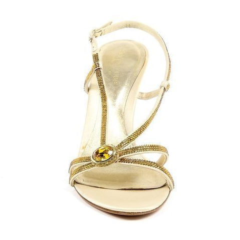 Gold 37.5 EUR - 7.5 US Sergio Rossi Womens Sandal