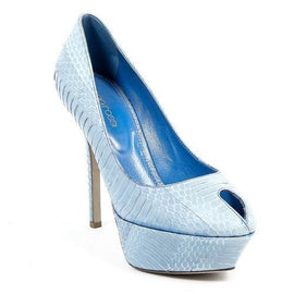 Light Blue 36 EUR - 6 US Sergio Rossi Womens Pump