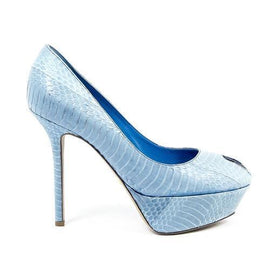 Light Blue 36 EUR - 6 US Sergio Rossi Womens Pump