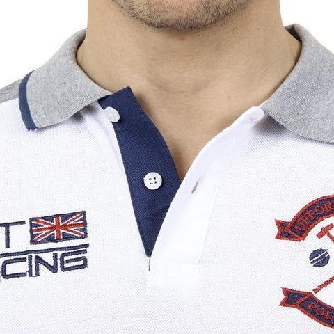 White XXL Ufford & Suffolk Polo Club Mens Polo Short Sleeves US001 WHITE