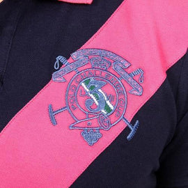 Blue S Ufford & Suffolk Polo Club Mens Polo Short Sleeves US003 INDIGO