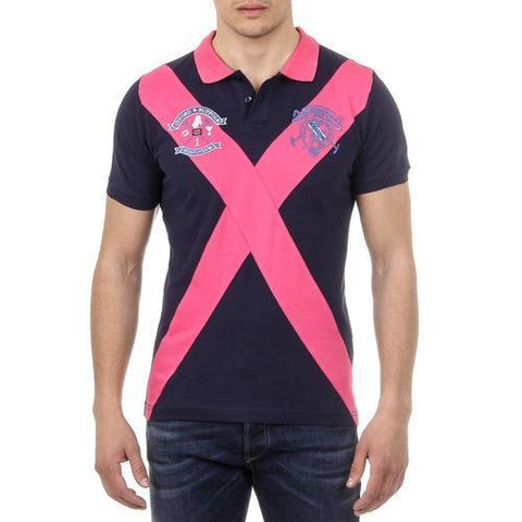 Blue XXL Ufford & Suffolk Polo Club Mens Polo Short Sleeves US003 INDIGO