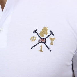 White XL Ufford & Suffolk Polo Club Mens Polo Short Sleeves US004 WHITE