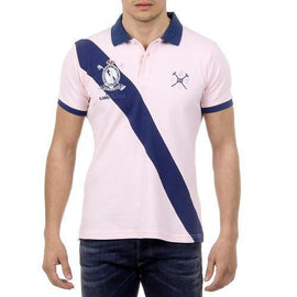 Pink L Ufford & Suffolk Polo Club Mens Polo Short Sleeves US004 PINK
