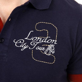 Blue XL Ufford & Suffolk Polo Club Mens Polo Short Sleeves US005 NAVY BLUE