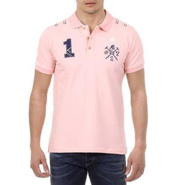 Pink M Ufford & Suffolk Polo Club Mens Polo Short Sleeves US008 PINK