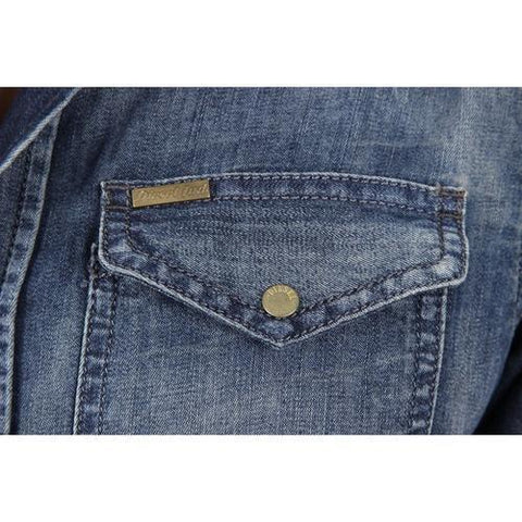 Denim S Diesel Mens Shirt Long Sleeves 00SD24 0666D 01 NEW-SONORA