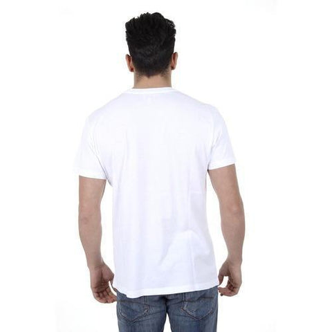 White XXL Diesel Mens T-Shirt Short Sleeves Round Neck 00SC4C R091B 100 T-HITA