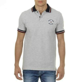 Grey XL Ufford & Suffolk Polo Club Mens Polo Short Sleeves Grey NOTTE