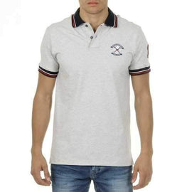 Grey M Ufford & Suffolk Polo Club Mens Polo Short Sleeves Grey PAKO